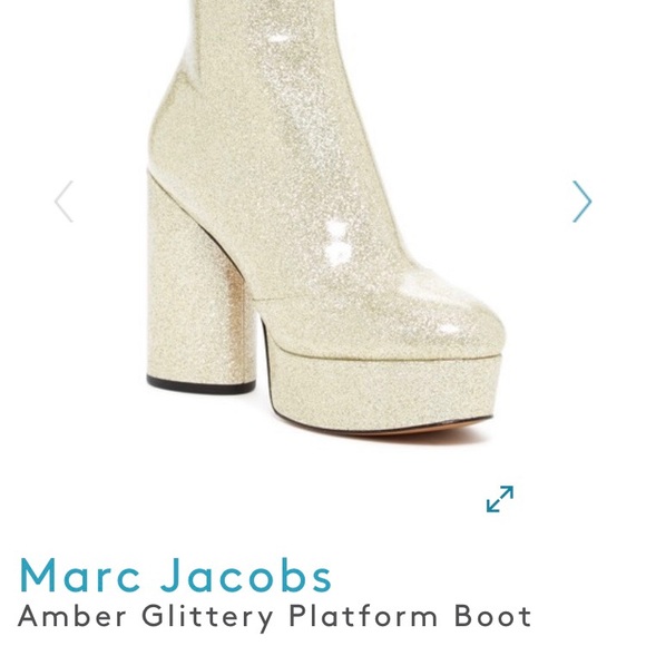 Marc Jacobs Amber Glittery Platform Boot - Picture 4 of 4